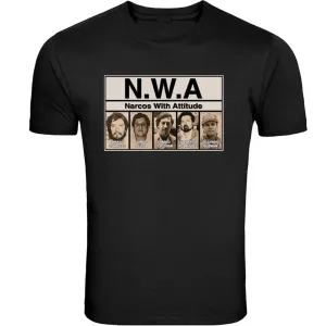 NWA Narcos Tee Pablo Escobar Mens Tee Plata o Plomo Columbian Lord Medellin S - 5XL T-Shirt
