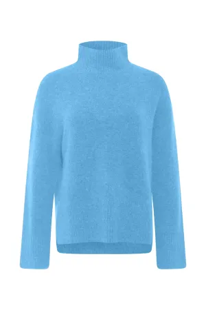 Agila Premium Sky Blue Merino Alpaca Sweater by PBO