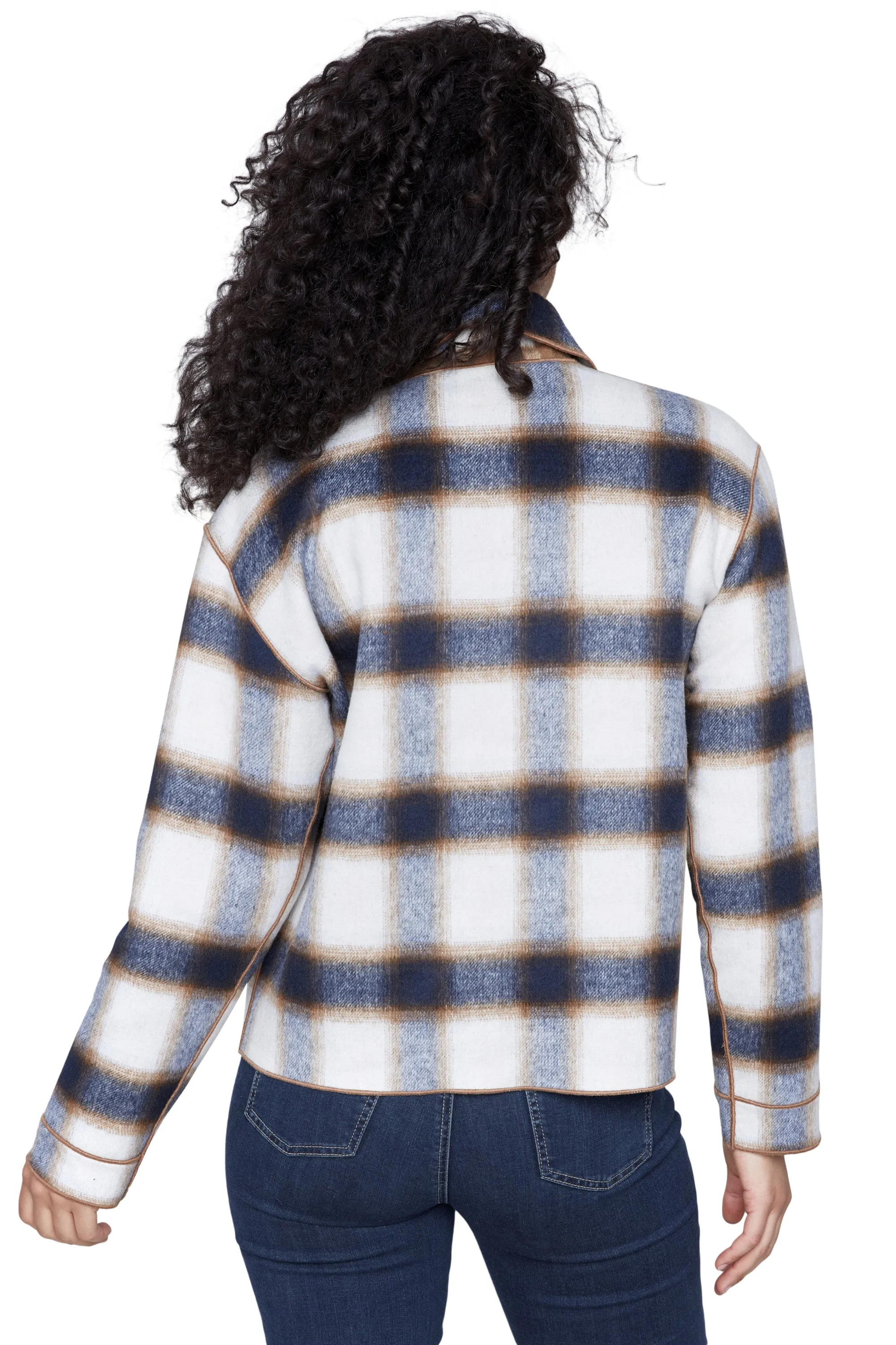 Reversible Plaid Jacket