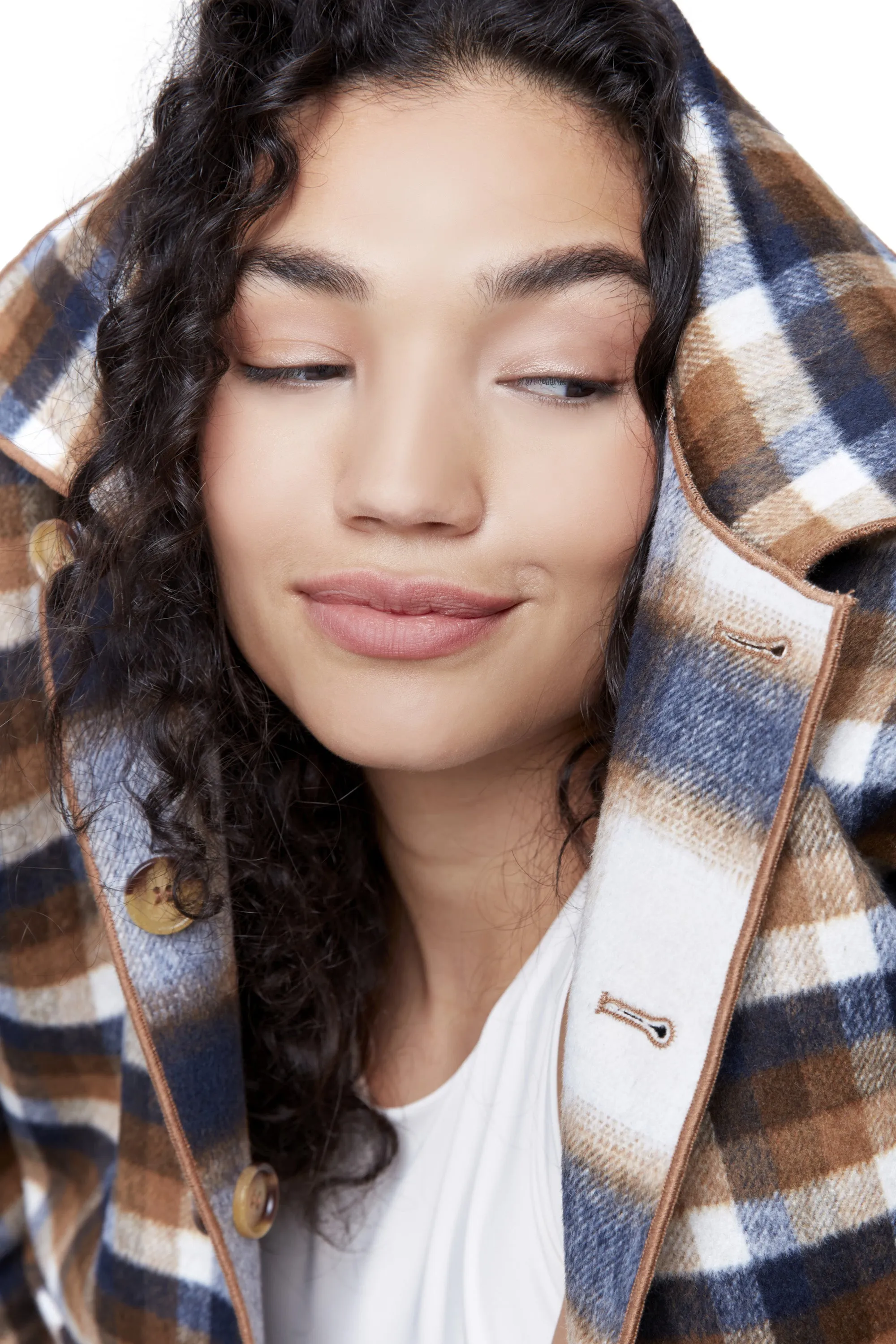 Reversible Plaid Jacket