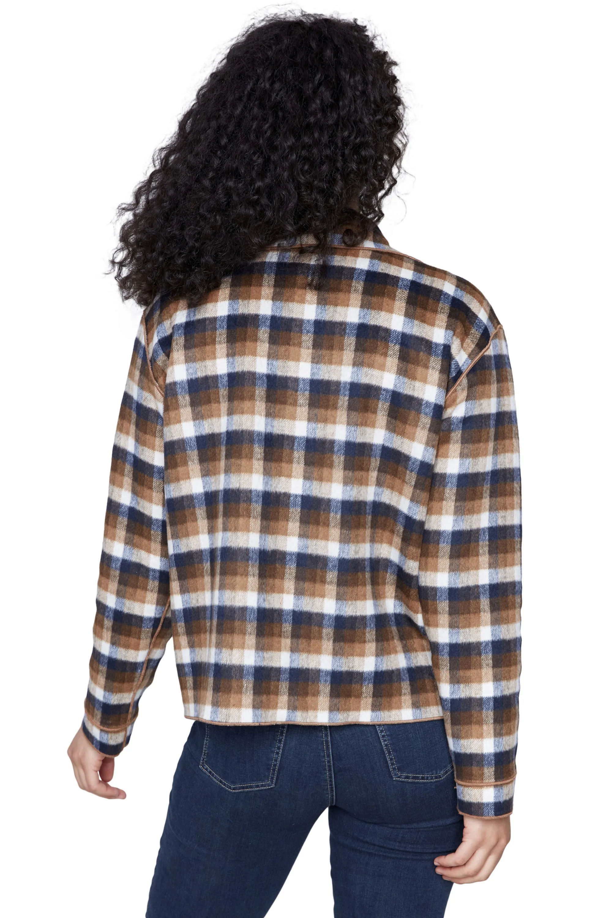 Reversible Plaid Jacket