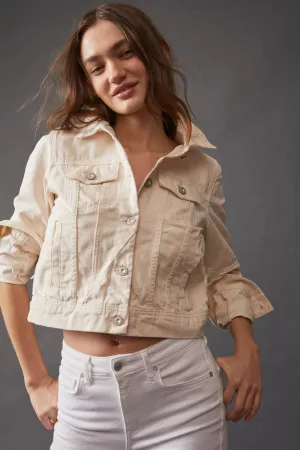 Rumors Denim Jacket | Ecru