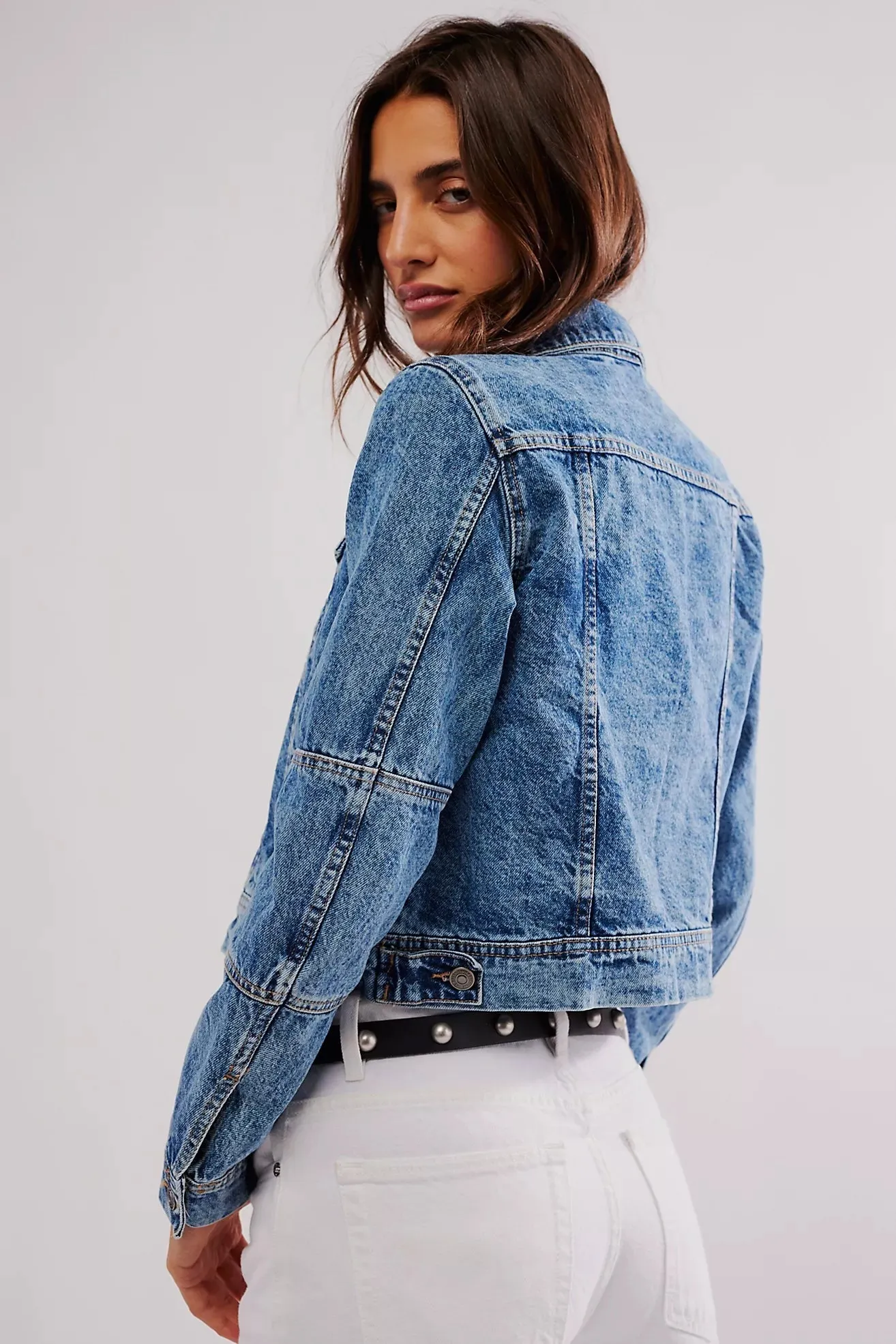 Rumors Denim Jacket | Lt Indigo
