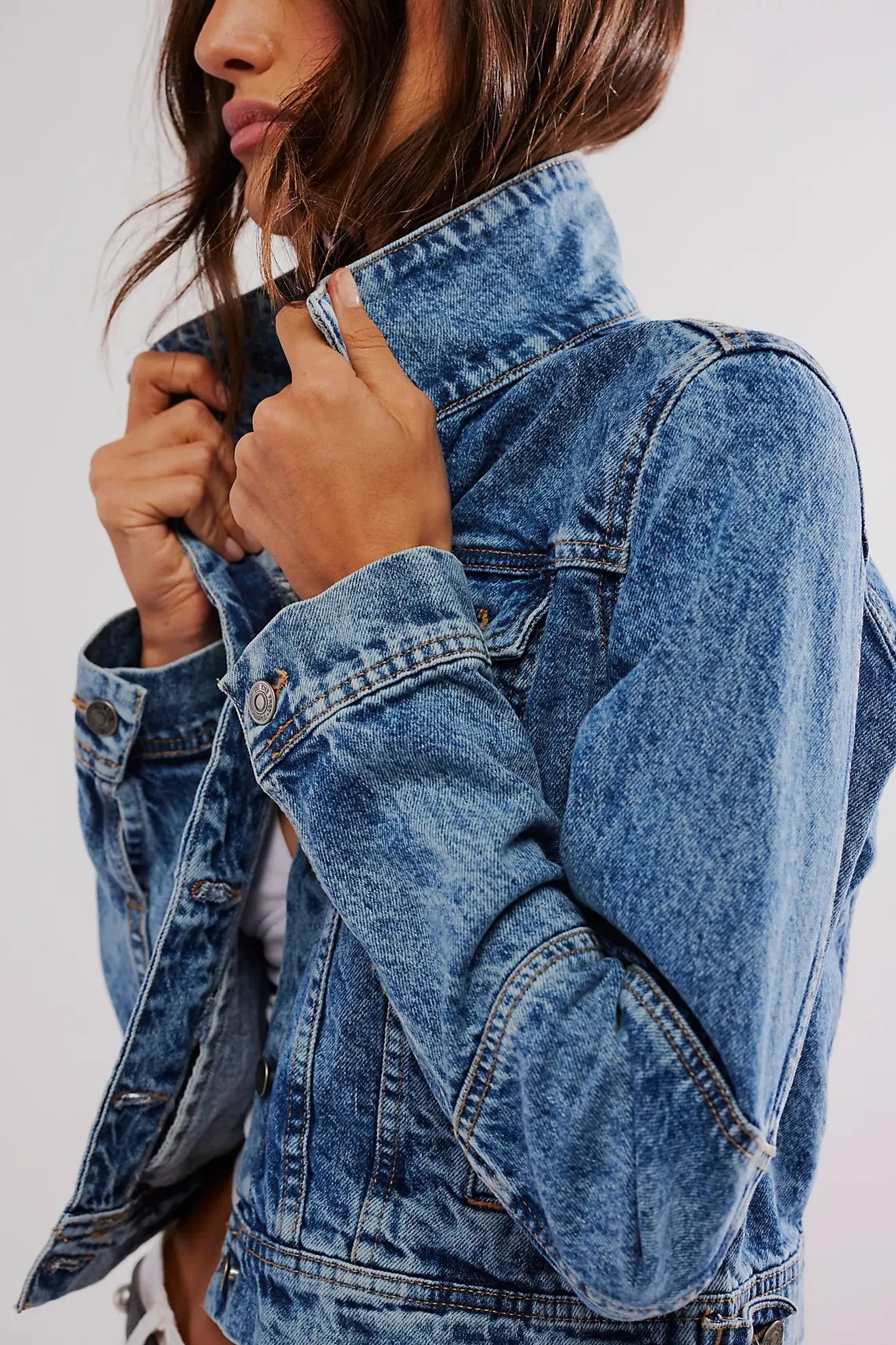 Rumors Denim Jacket | Lt Indigo