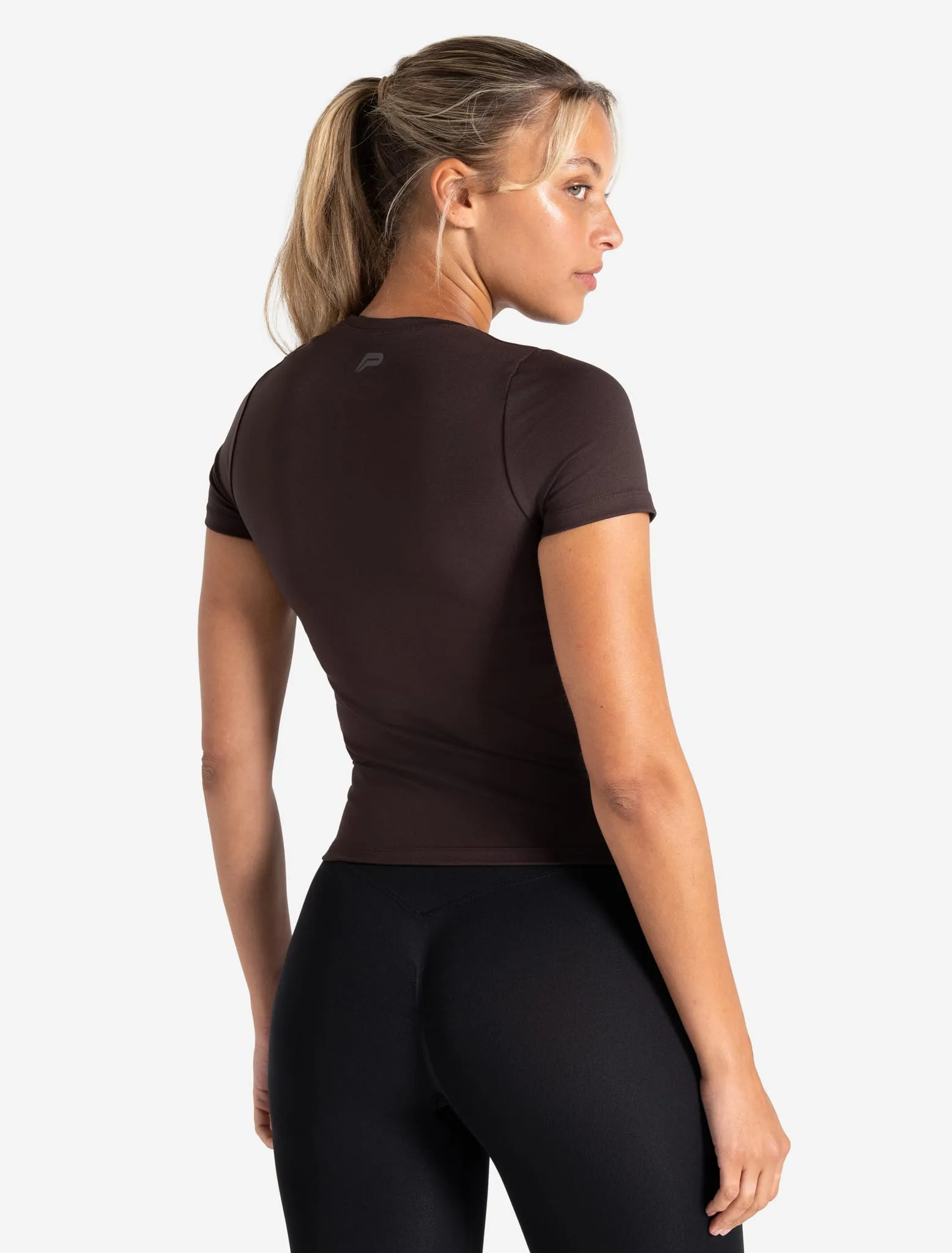 Sculpt Seamless T-Shirt - Espresso