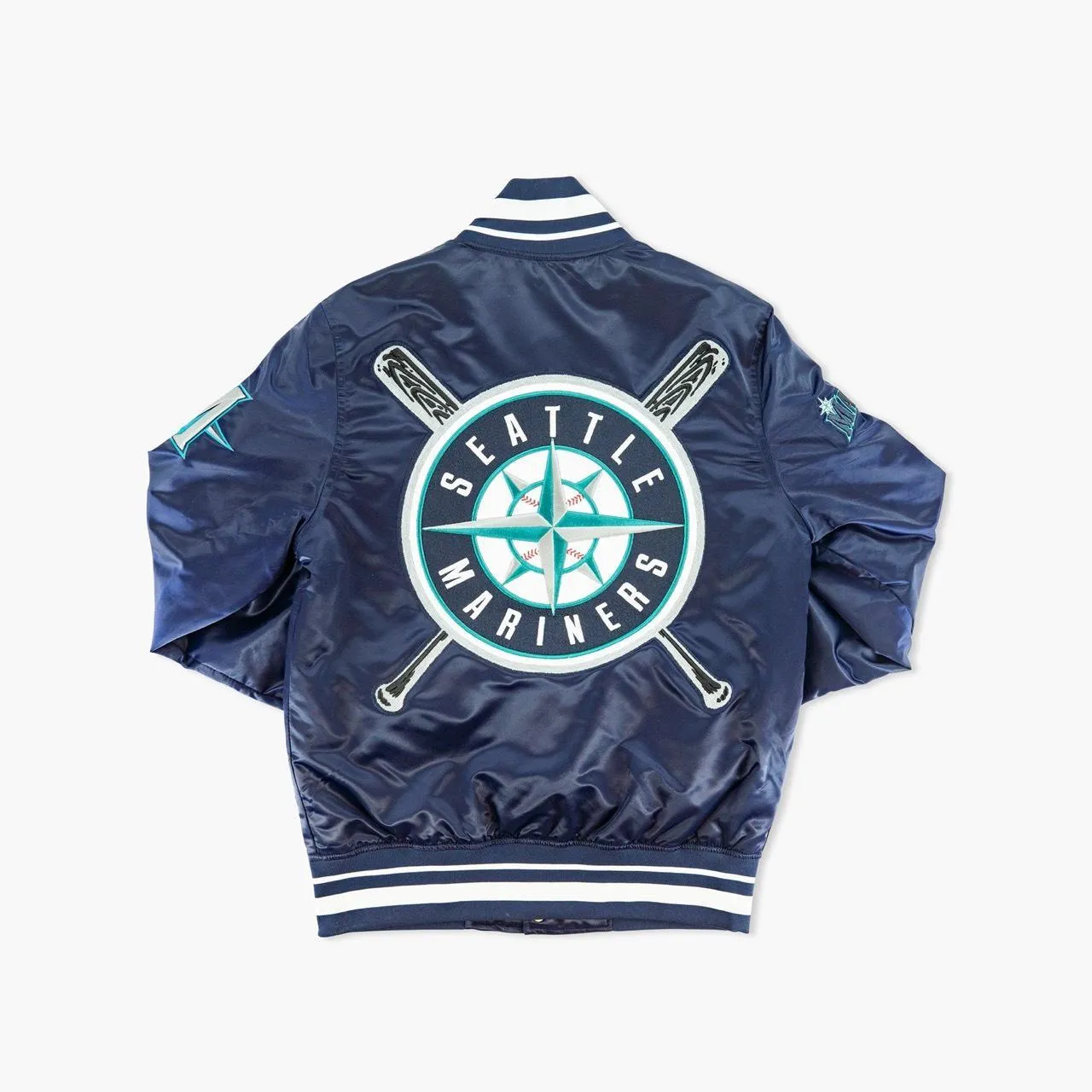Seattle Mariners Sluggers Satin Jacket