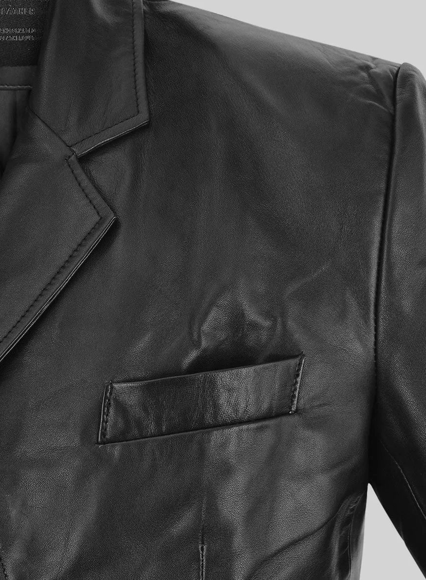 Smith Leather Blazer