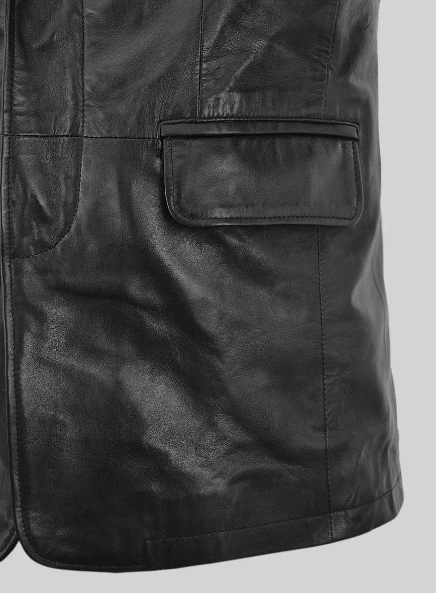 Smith Leather Blazer