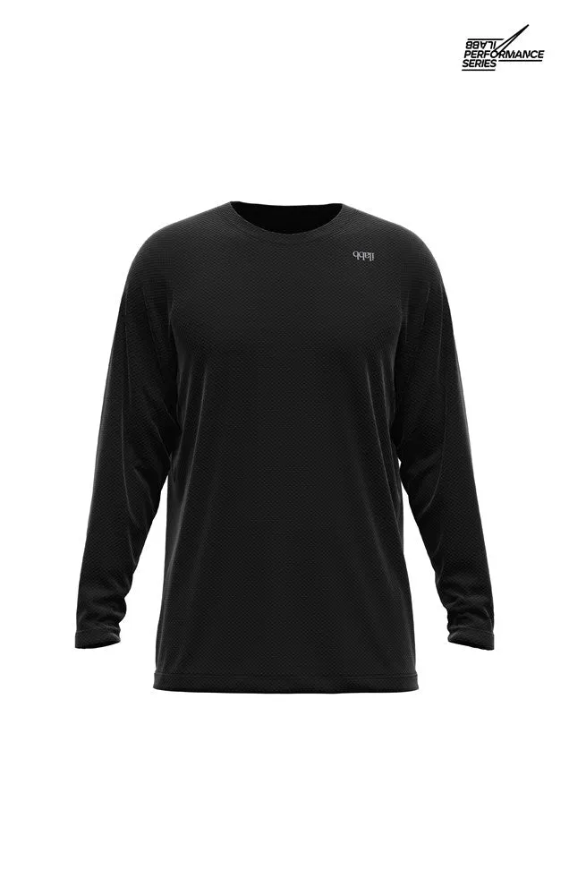 Traverse Long Sleeve Jersey - Black - Men's