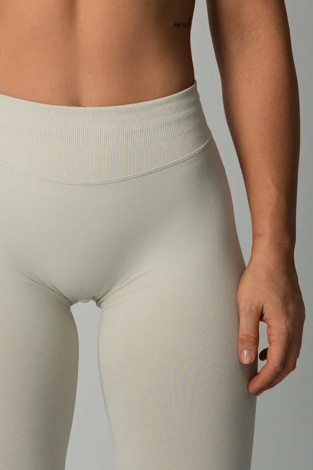 TRUE SHAPE FULL LENGTH LEGGINGS - LIGHT GREY