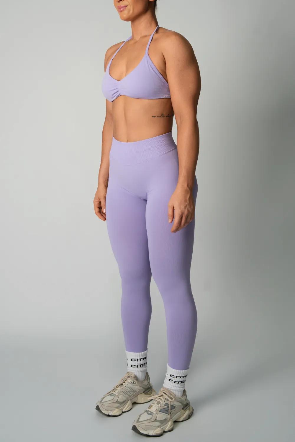 TRUE SHAPE FULL LENGTH LEGGINGS - LIGHT PURPLE