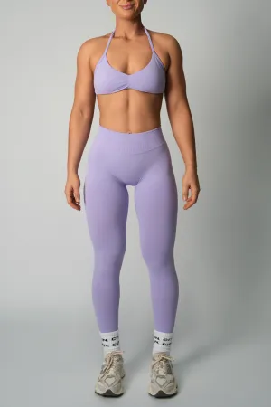 TRUE SHAPE FULL LENGTH LEGGINGS - LIGHT PURPLE
