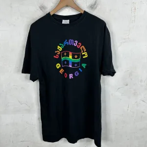 Vetements Georgian Rainbow Flag T-Shirt
