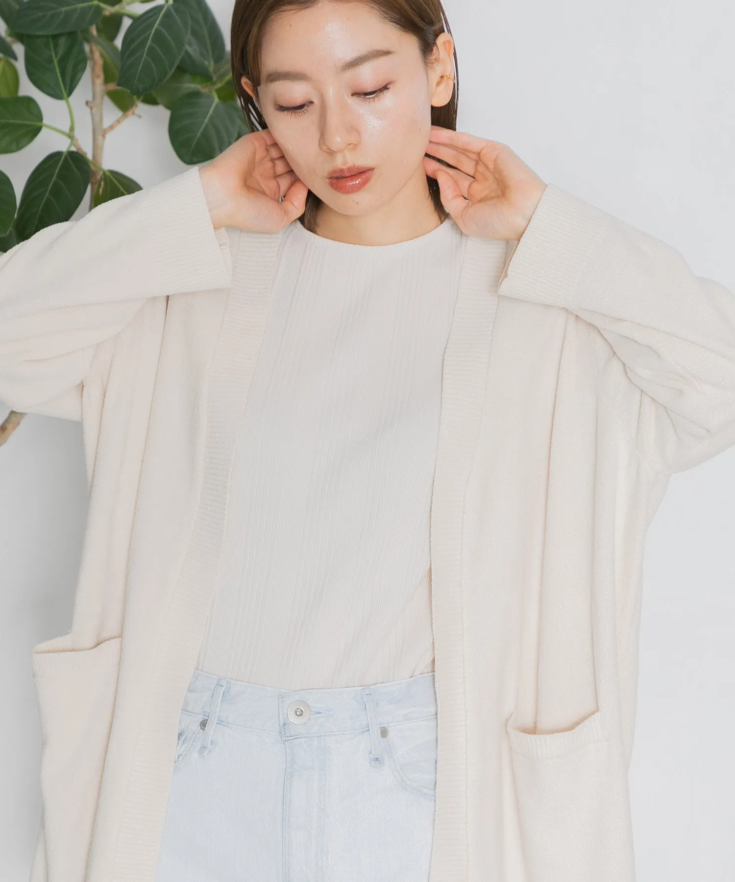 【WOMEN】nestwell WARBLER - COMFORT GOWN CARDIGAN -