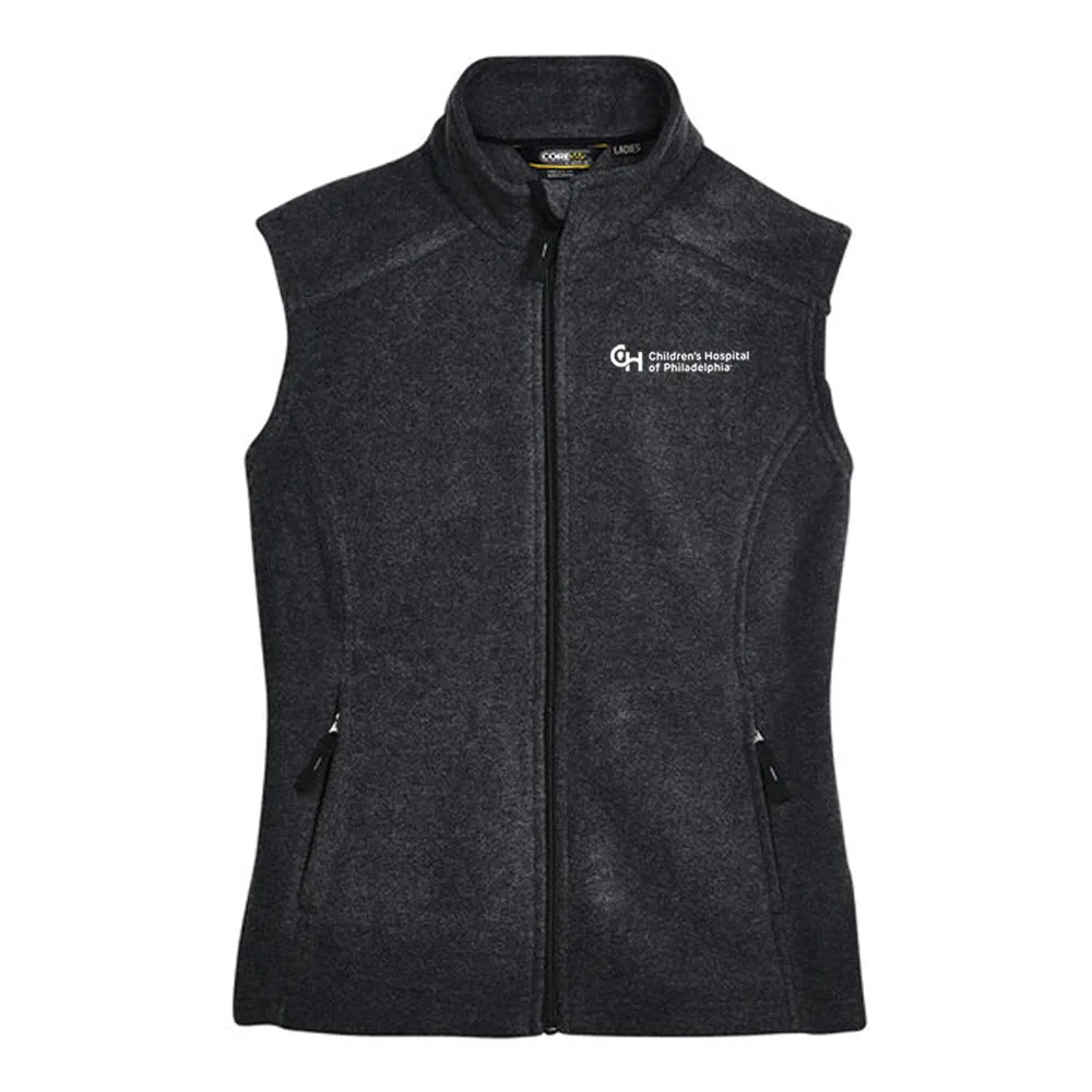 Women's Fleece Vest With CHOP Logo