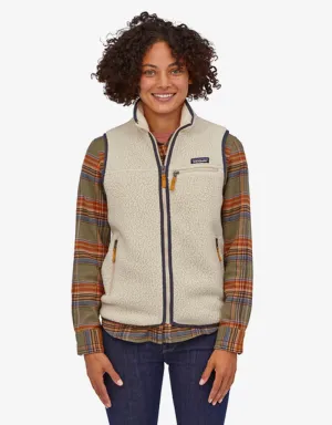 Women's Retro Pile Vest