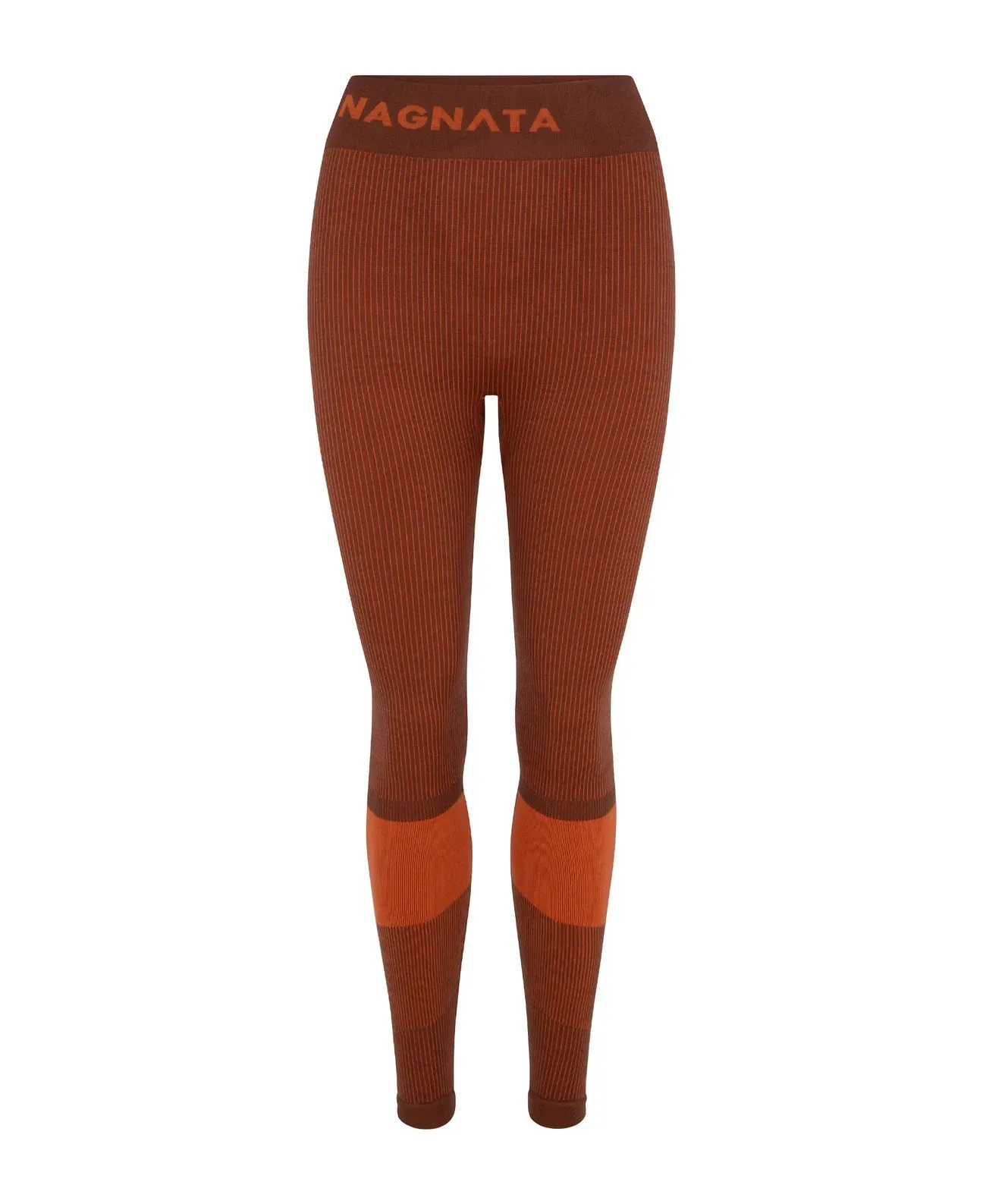 YANG RIB LEGGING - HENNA/CEDAR